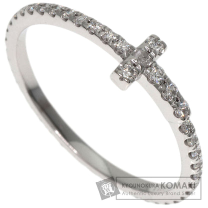 TIFFANY&Co.   TIFFANY&Co. T Diamond Wire Ring  K18 White Gold Ladies [Used]