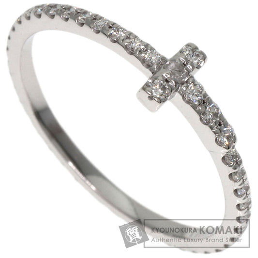 TIFFANY&Co.   TIFFANY&Co. T Diamond Wire Ring  K18 White Gold Ladies [Used]