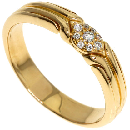 BVLGARI Diamond Ring K18 Yellow Gold Ladies [Used]