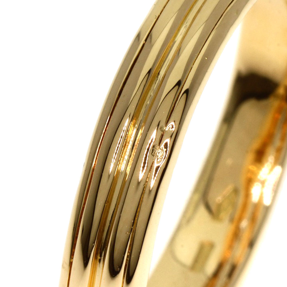 BVLGARI Diamond Ring K18 Yellow Gold Ladies [Used]