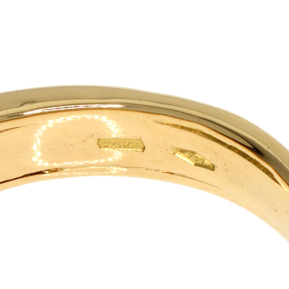 BVLGARI Diamond Ring K18 Yellow Gold Ladies [Used]