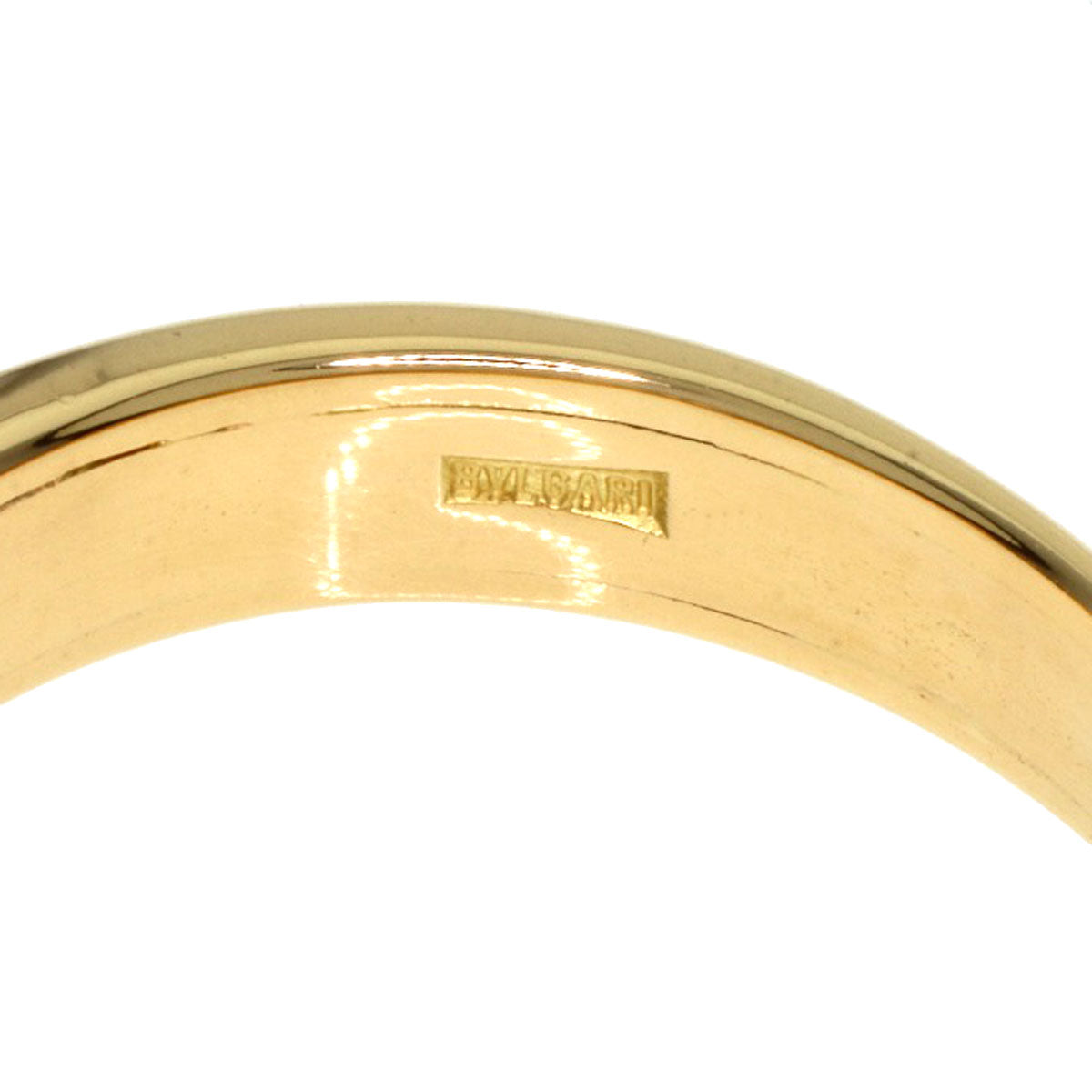 BVLGARI Diamond Ring K18 Yellow Gold Ladies [Used]
