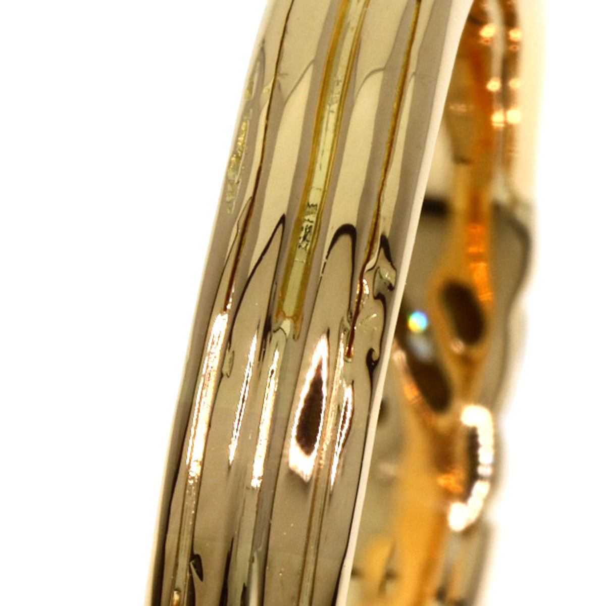 BVLGARI Diamond Ring K18 Yellow Gold Ladies [Used]