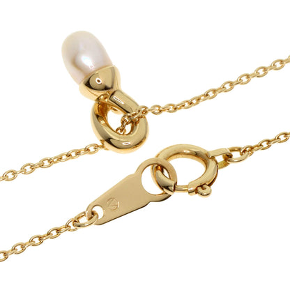 VENDOME Freshwater Pearl Pearl Necklace K18 Yellow Gold Ladies [Used]