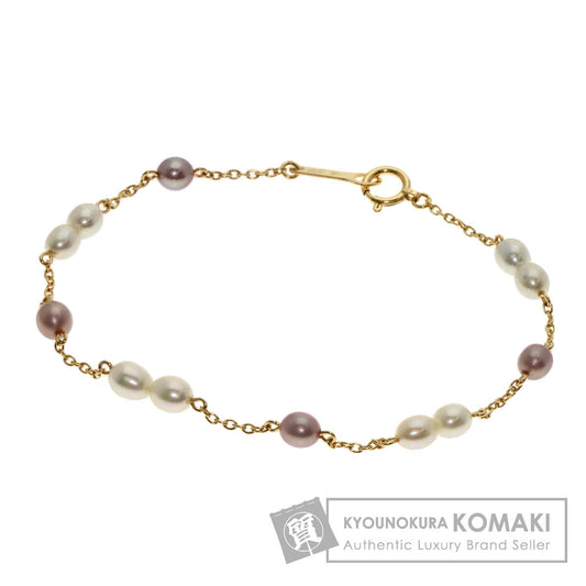 TASAKI Station Tamsui Pearl Pearl Bracelet K18 Yellow Gold Ladies [Used]