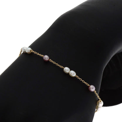TASAKI Station Tamsui Pearl Pearl Bracelet K18 Yellow Gold Ladies [Used]