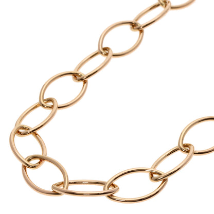 MIKIMOTO   Design Chain Necklace  K18 Pink Gold Ladies [Used]