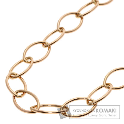 MIKIMOTO   Design Chain Necklace  K18 Pink Gold Ladies [Used]