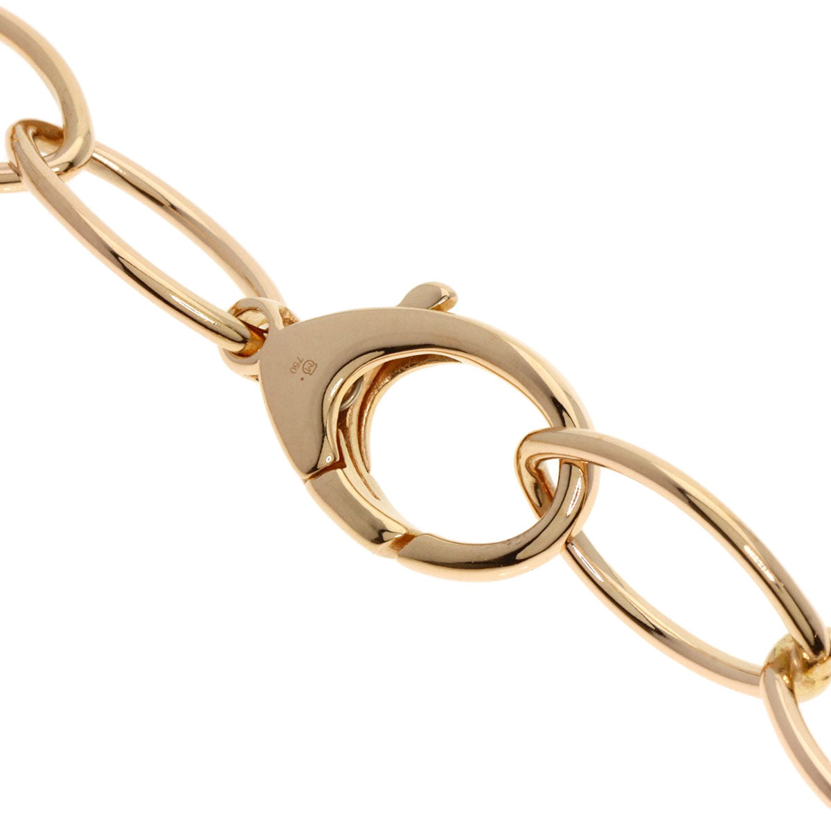 MIKIMOTO   Design Chain Necklace  K18 Pink Gold Ladies [Used]
