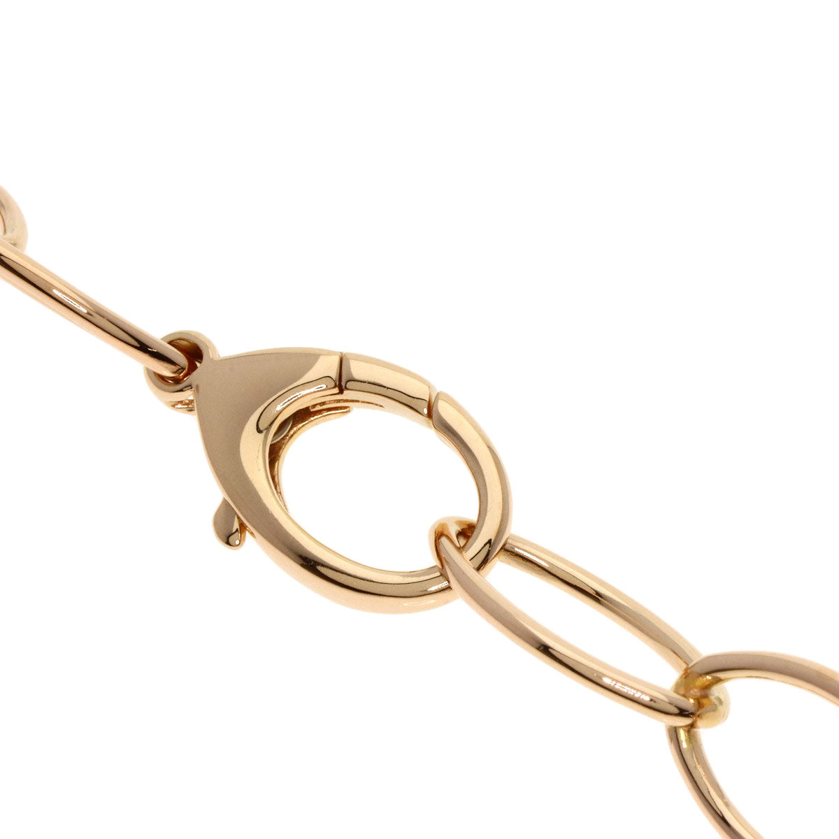 MIKIMOTO   Design Chain Necklace  K18 Pink Gold Ladies [Used]