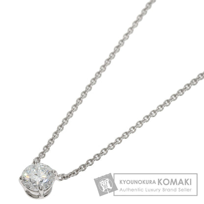 HARRY WINSTON Solitaire Diamond Necklace Platinum PT950 Ladies [Used]