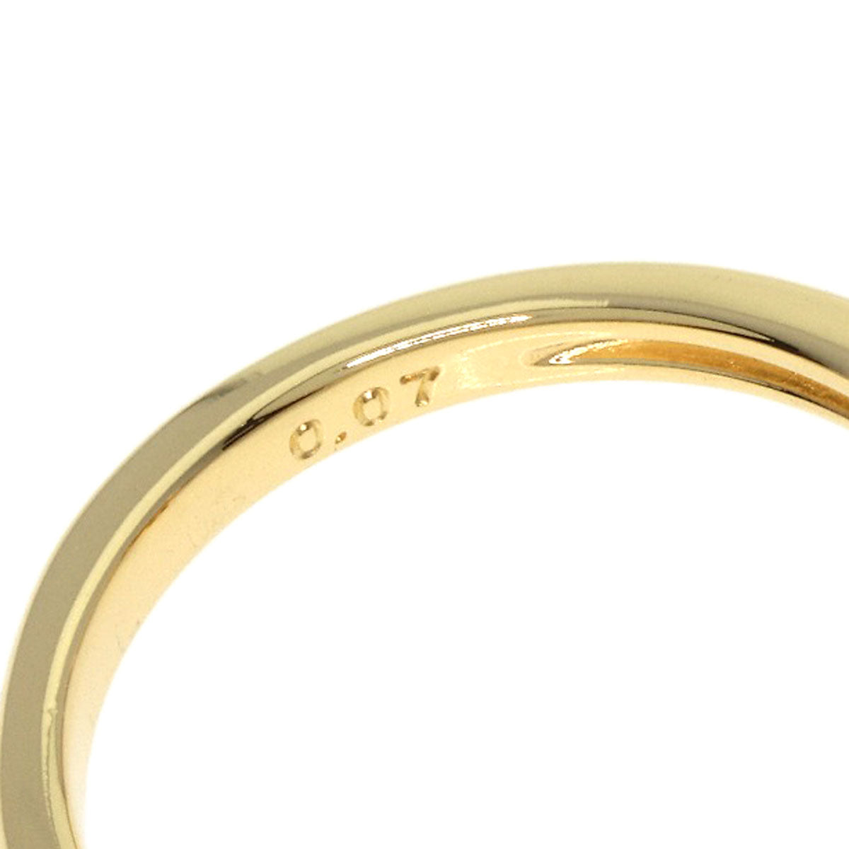 TASAKI Flower Diamond Ring K18 Yellow Gold Ladies [Used]