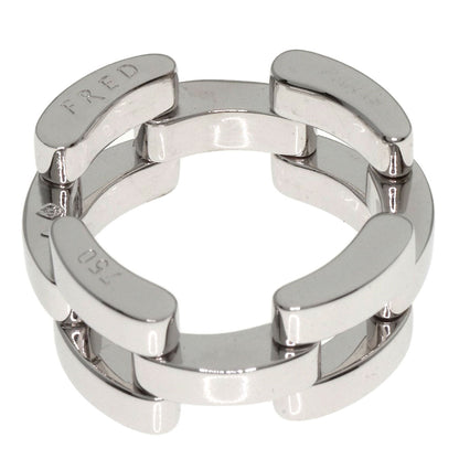 FRED 3P Diamond Ring K18 White Gold Ladies [Used]