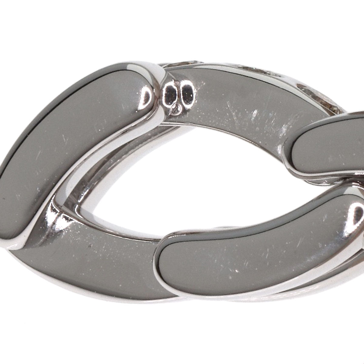 FRED 3P Diamond Ring K18 White Gold Ladies [Used]