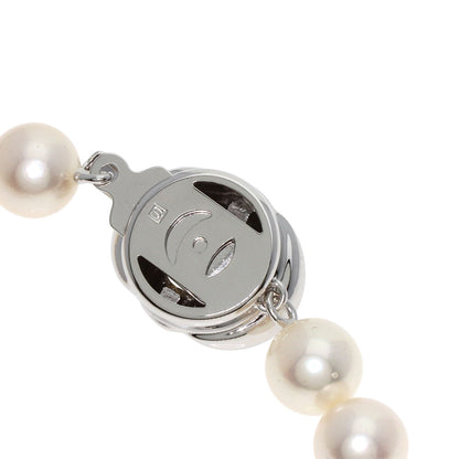 TASAKI PearlPearl Earrings 2-piece set Necklace Silver Ladies [Used]