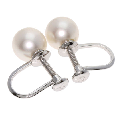 TASAKI PearlPearl Earrings 2-piece set Necklace Silver Ladies [Used]