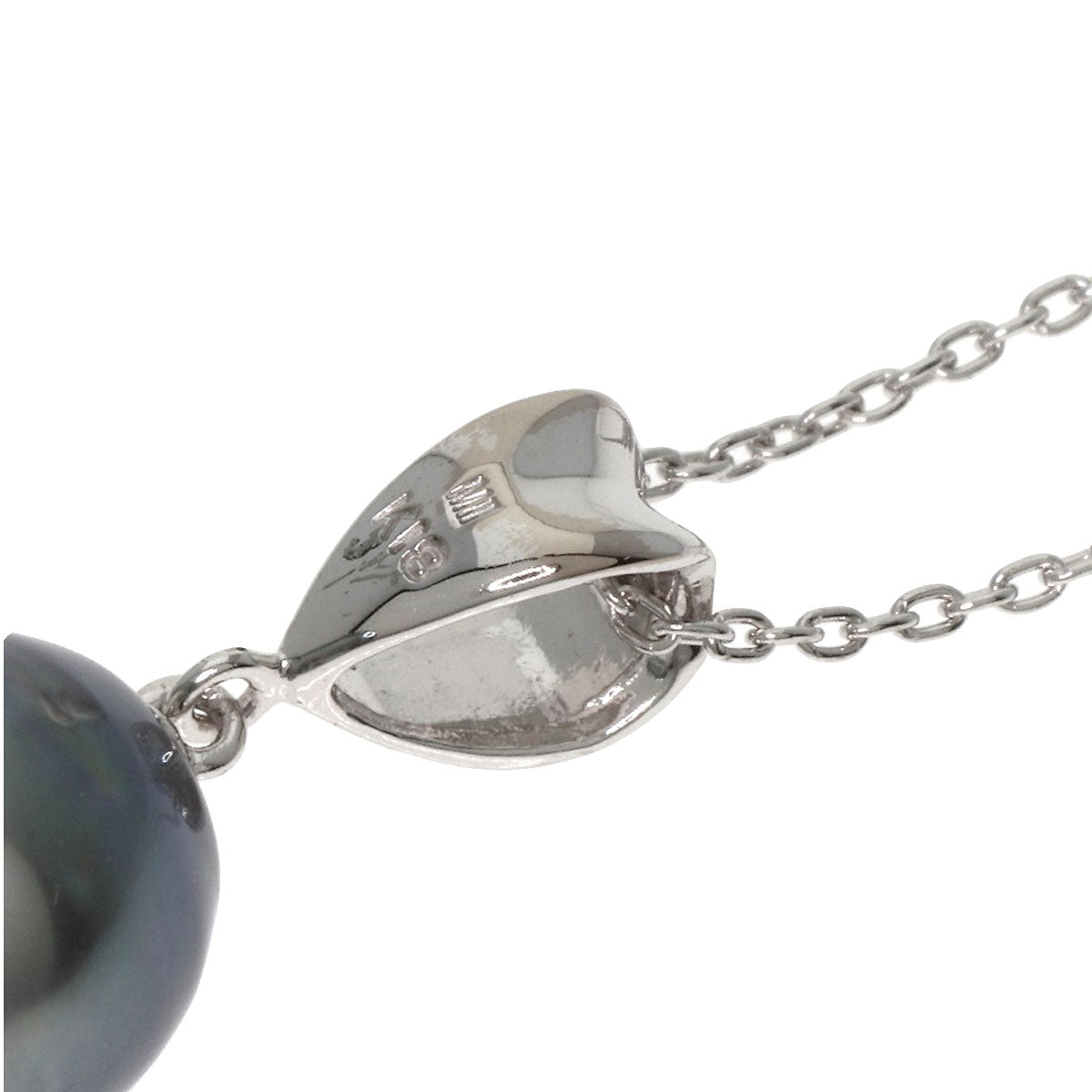 MIKIMOTO Perlita Pearl Pearl Necklace K18 White Gold Ladies [Used]