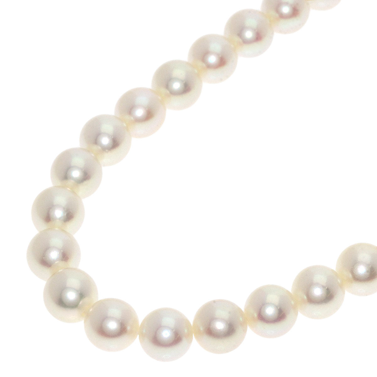 MIKIMOTO Pearl Pearl Earring 2-piece set Necklace Silver Ladies [Used]