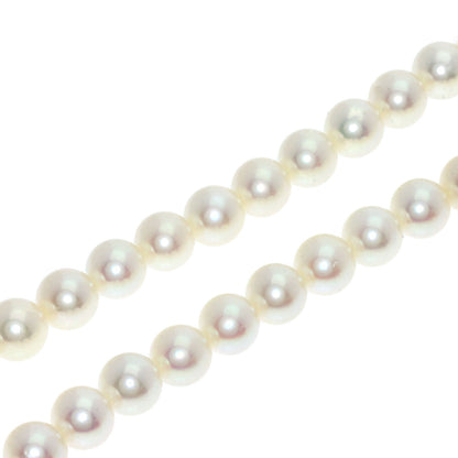 MIKIMOTO Pearl Pearl Earring 2-piece set Necklace Silver Ladies [Used]