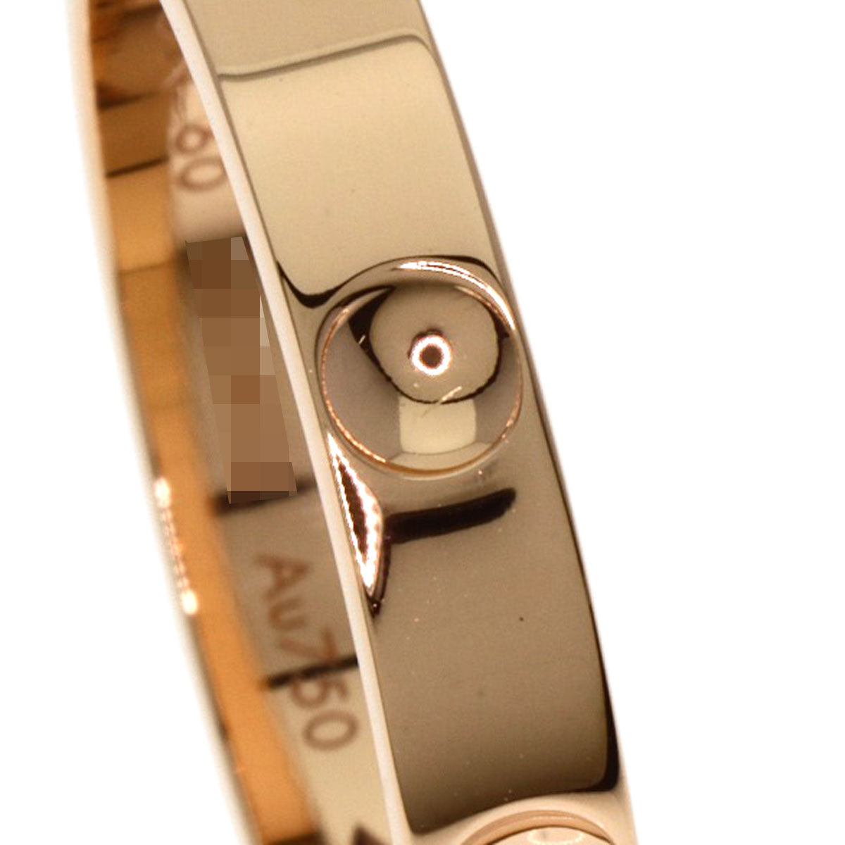 LOUIS VUITTON Puttberg Empreinte #60 Ring K18 Pink Gold unisex [Used]