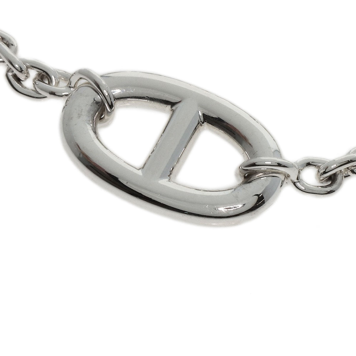 HERMES Shane Dunkle Farandole Bracelet Silver Ladies [Used]