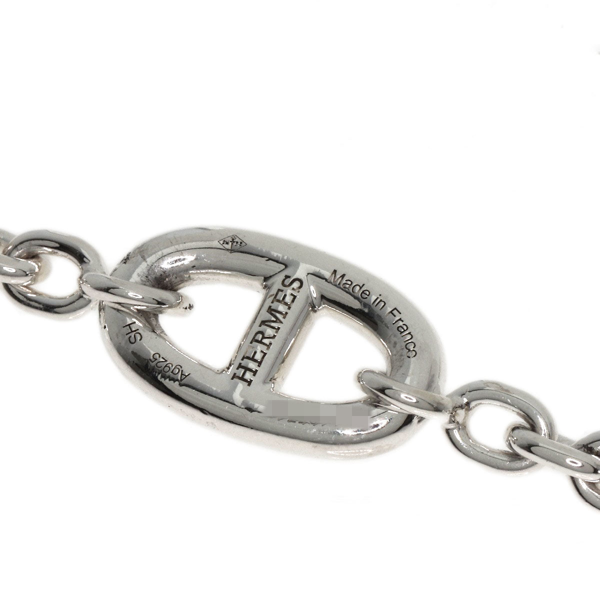 HERMES Shane Dunkle Farandole Bracelet Silver Ladies [Used]