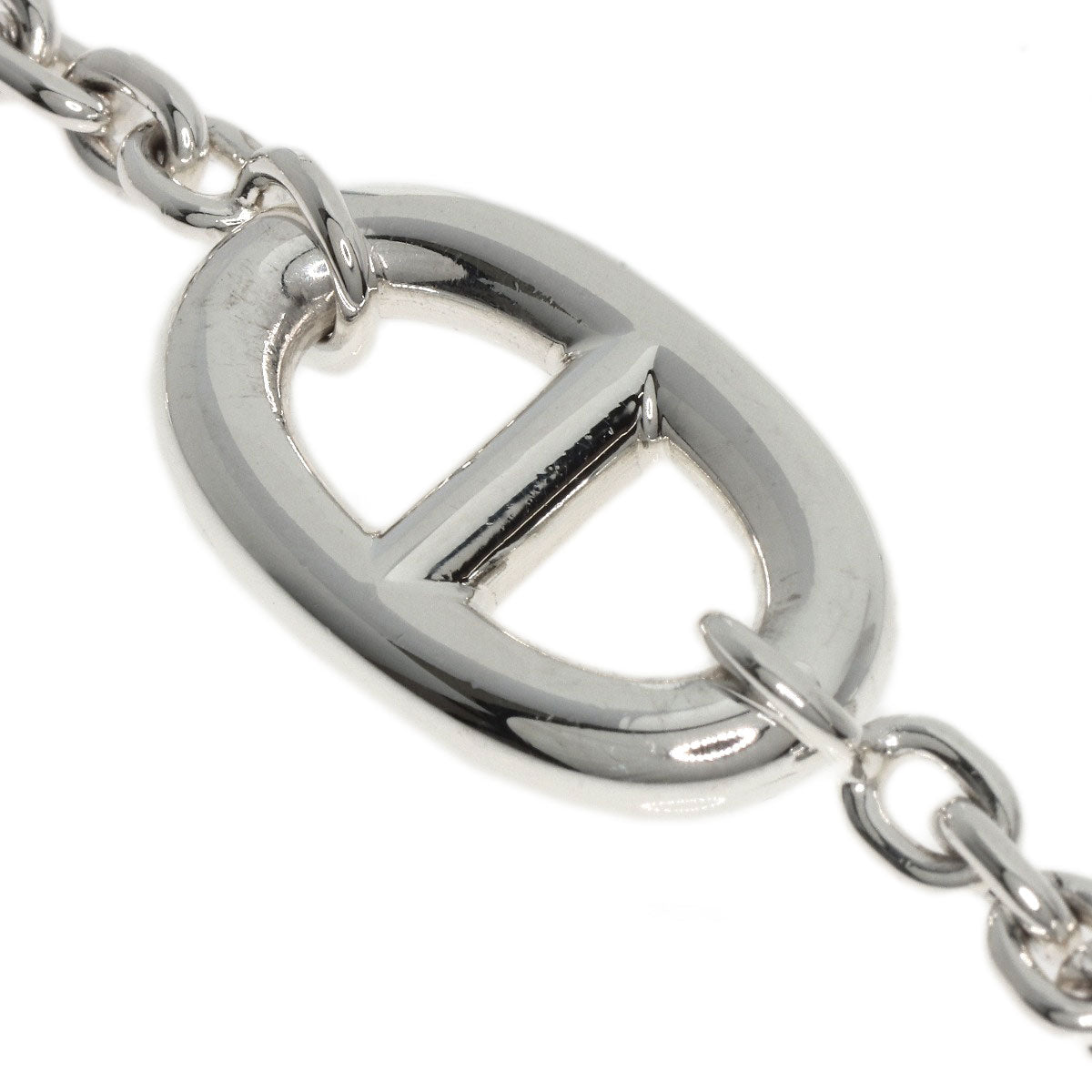 HERMES Shane Dunkle Farandole Bracelet Silver Ladies [Used]