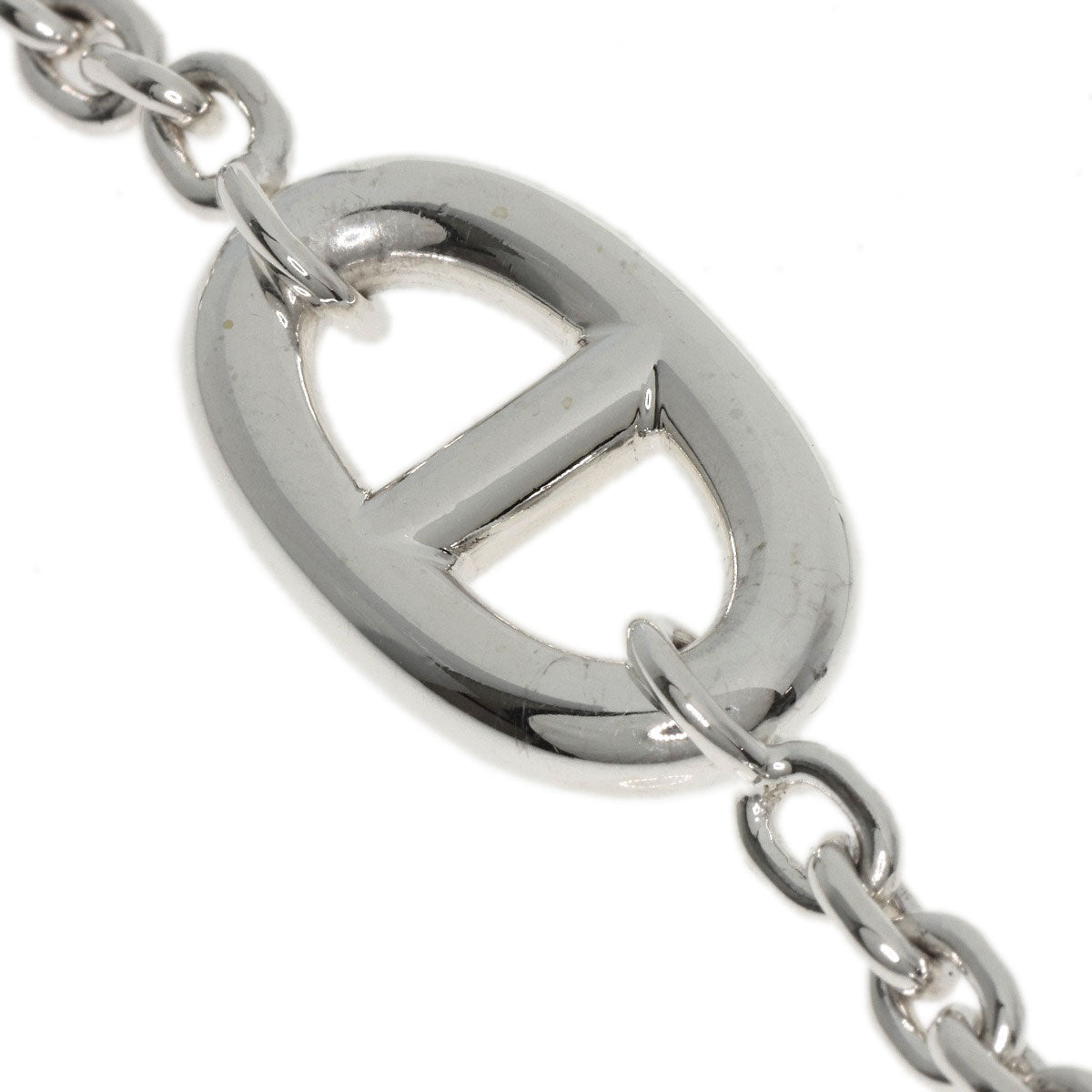 HERMES Shane Dunkle Farandole Bracelet Silver Ladies [Used]