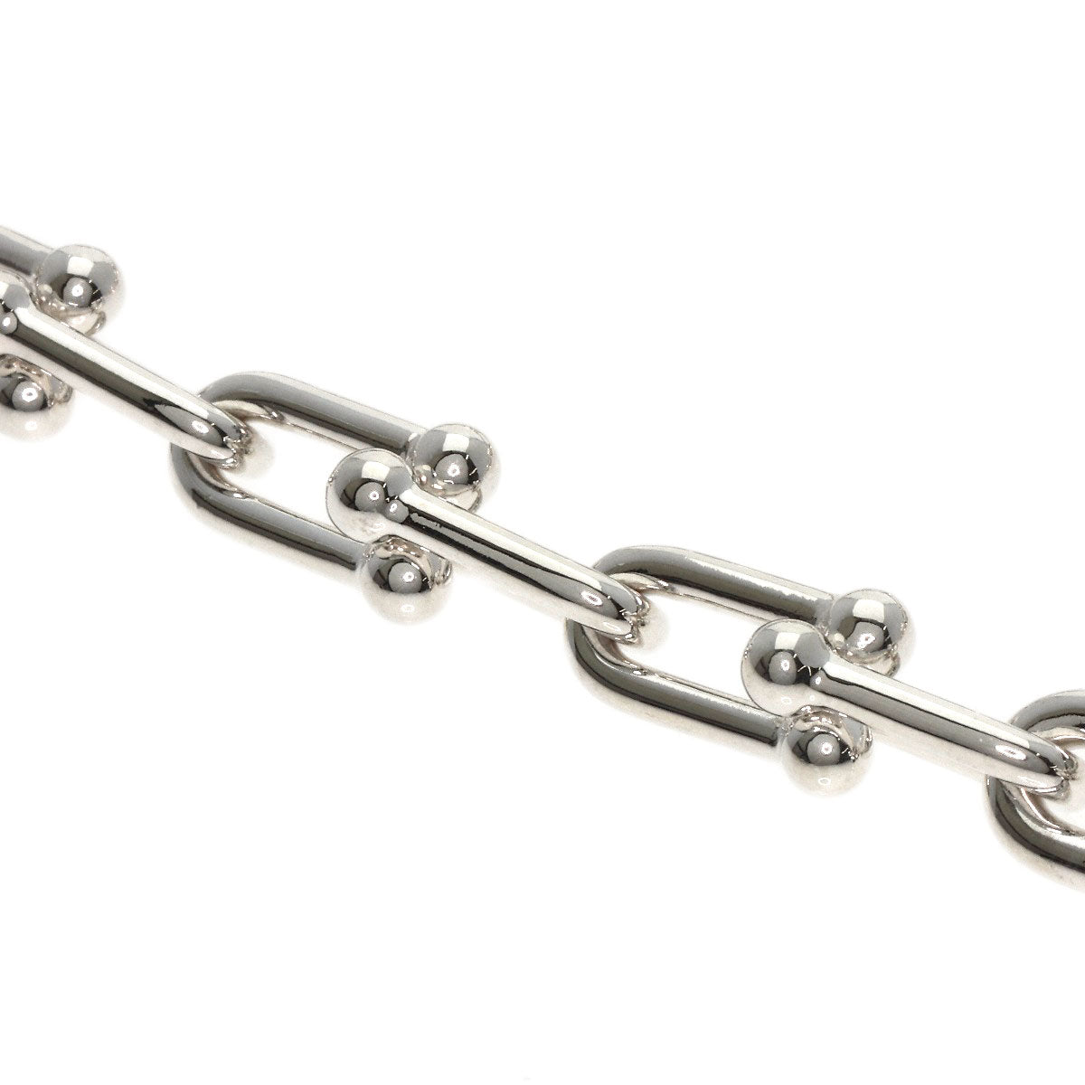 TIFFANY&Co.   Hardware graduated link Necklace  Silver Ladies [Used]