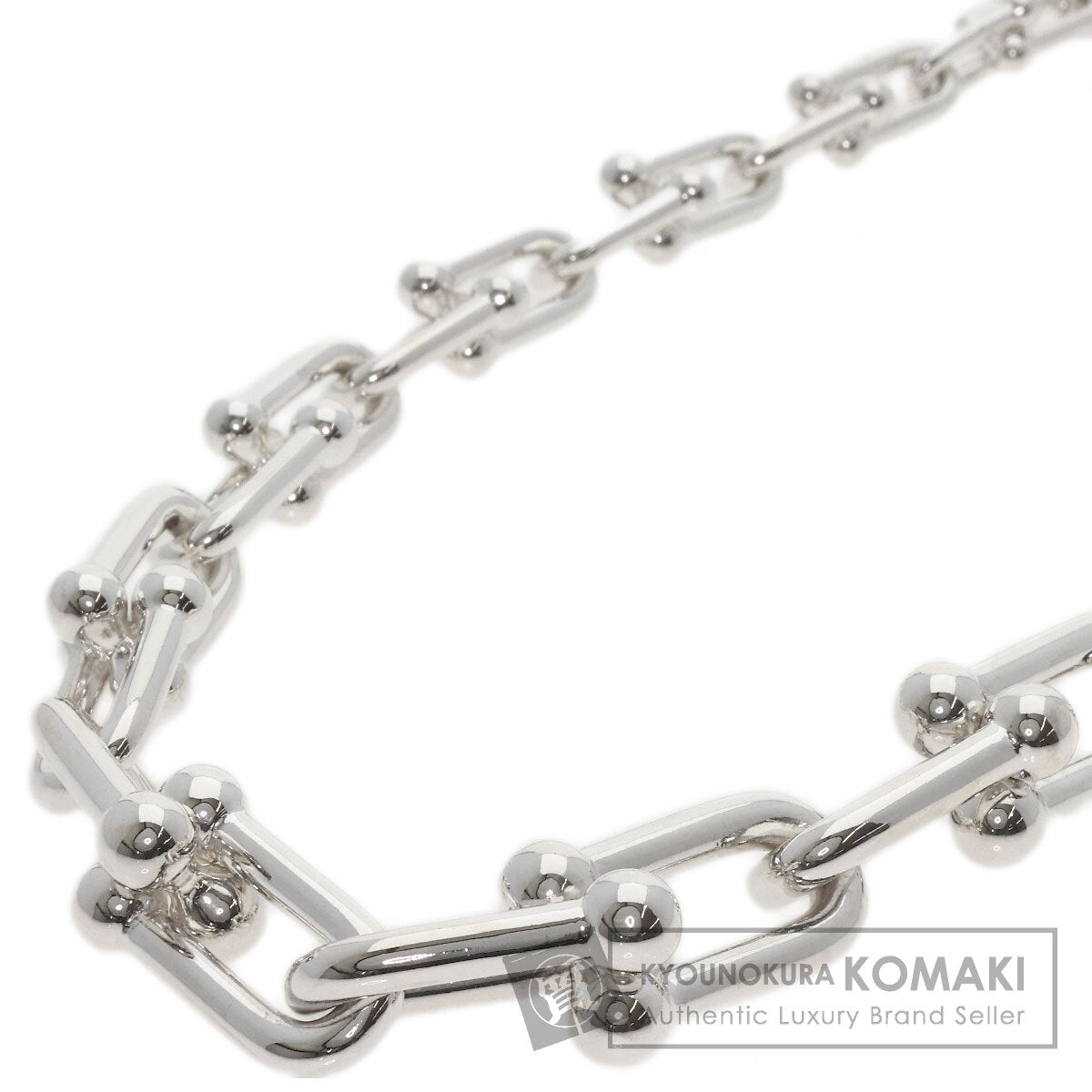 TIFFANY&Co.   Hardware graduated link Necklace  Silver Ladies [Used]