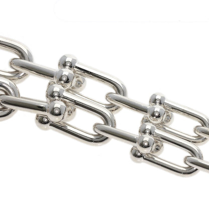 TIFFANY&Co.   Hardware graduated link Necklace  Silver Ladies [Used]