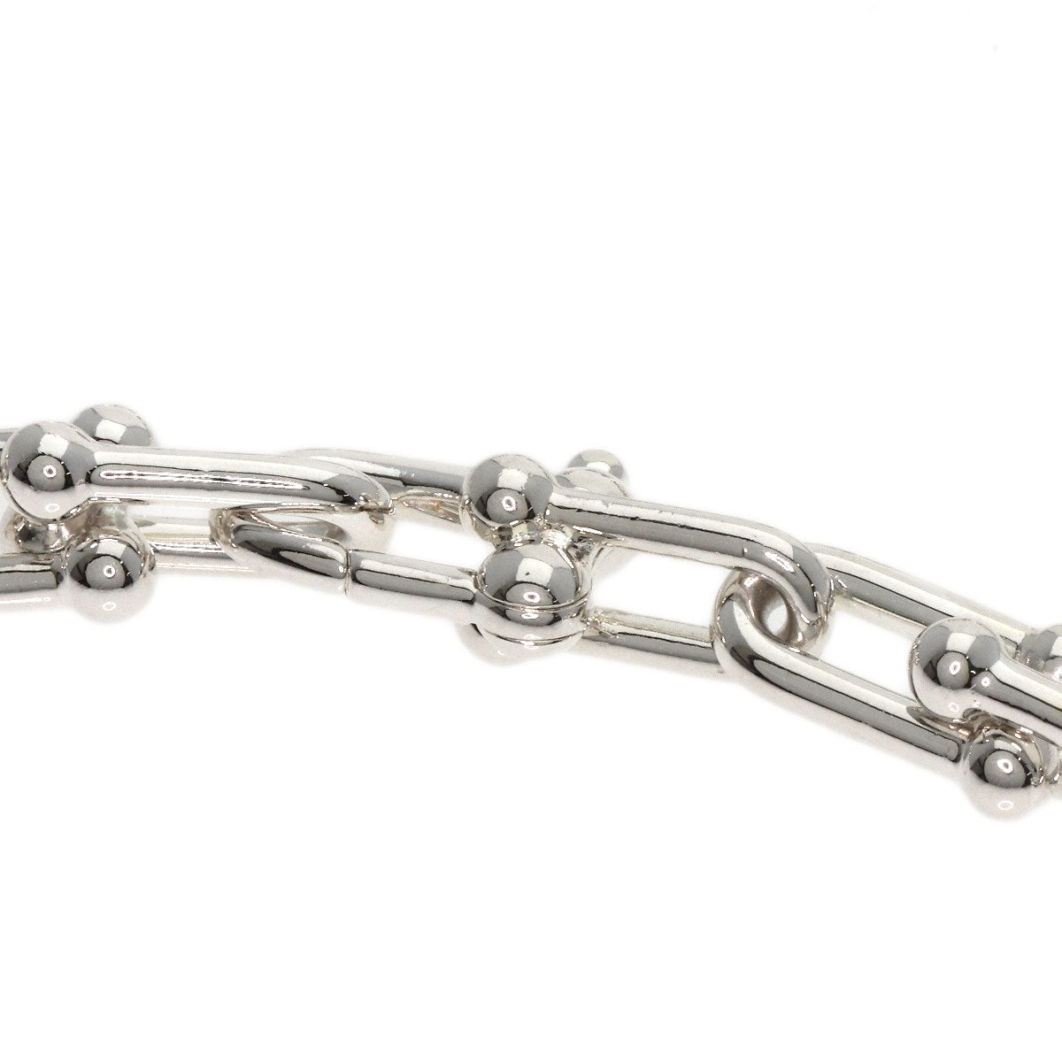 TIFFANY&Co.   Hardware graduated link Necklace  Silver Ladies [Used]