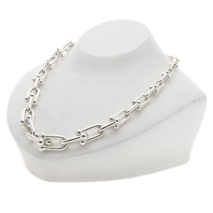 TIFFANY&Co.   Hardware graduated link Necklace  Silver Ladies [Used]
