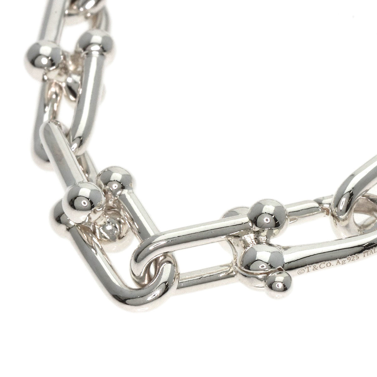 TIFFANY&Co.   Hardware graduated link Necklace  Silver Ladies [Used]
