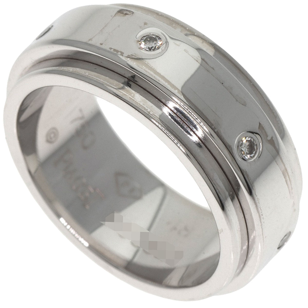 PIAGET possession Diamond #48 Ring K18 White Gold Ladies [Used]