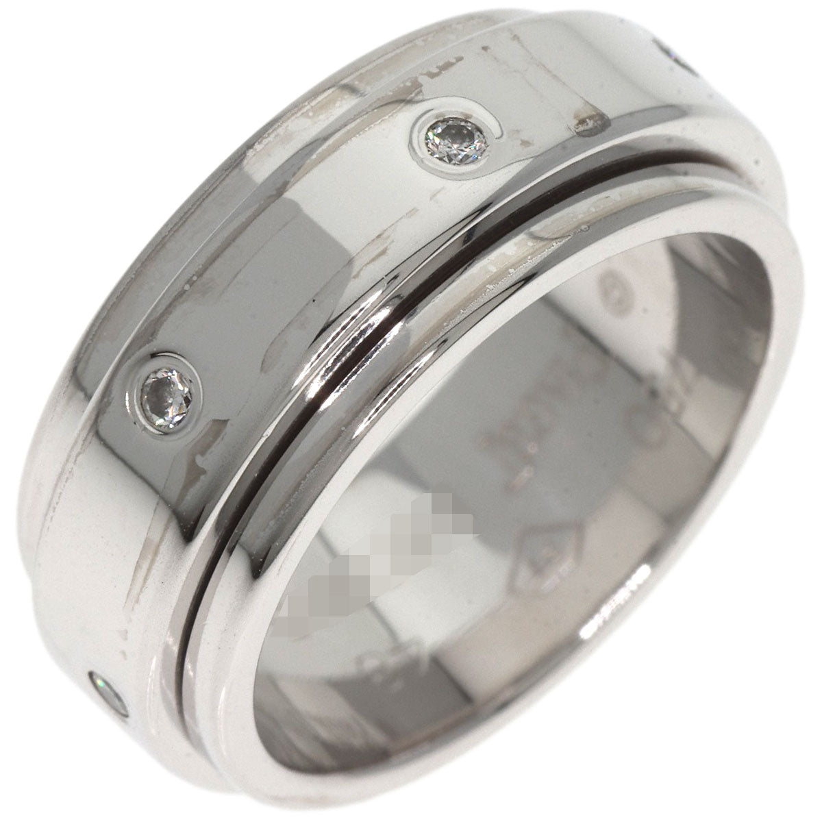 PIAGET possession Diamond #48 Ring K18 White Gold Ladies [Used]
