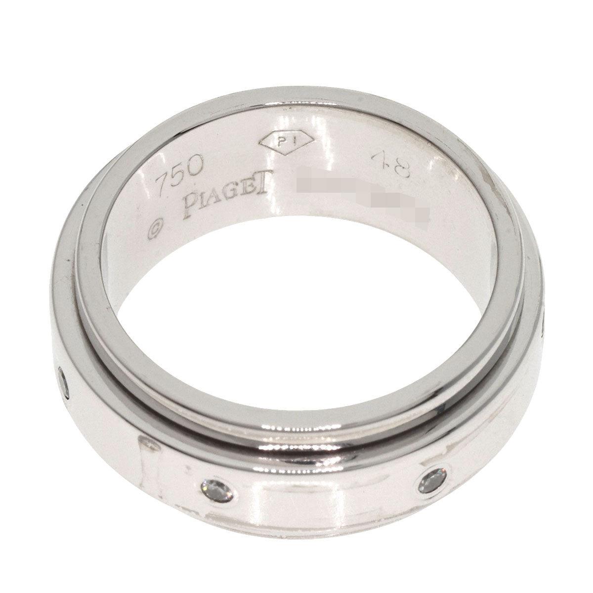 PIAGET possession Diamond #48 Ring K18 White Gold Ladies [Used]