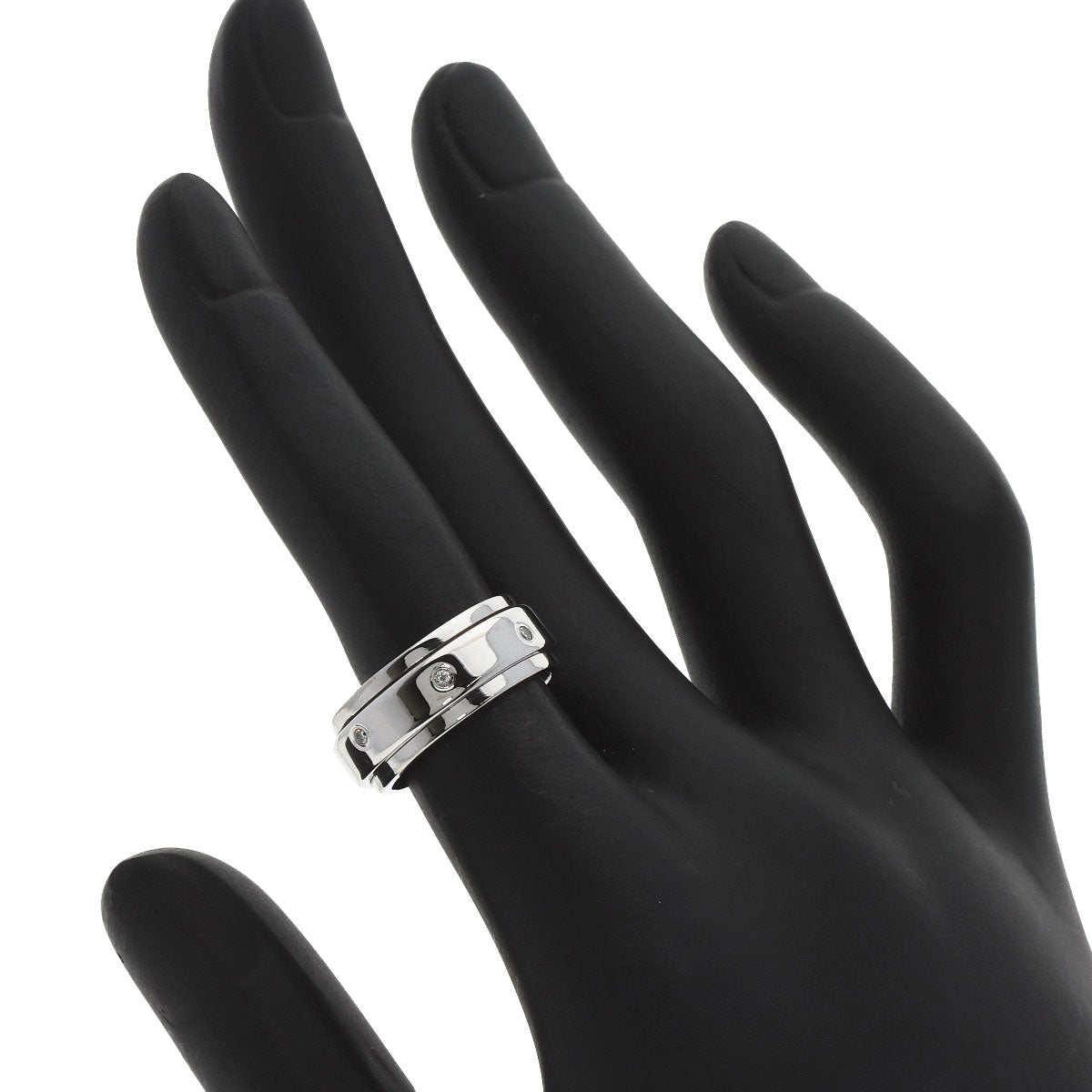 PIAGET possession Diamond #48 Ring K18 White Gold Ladies [Used]