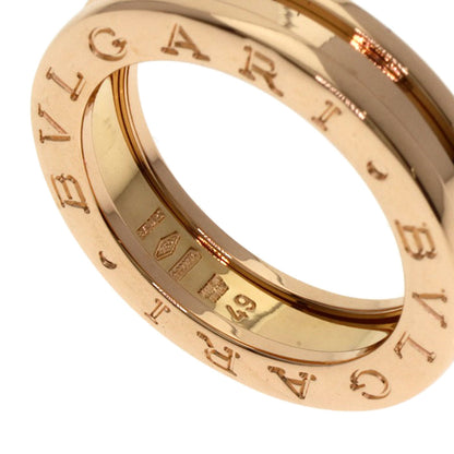 BVLGARI B.zero1 1 band #49 Ring K18 Pink Gold Ladies [Used]