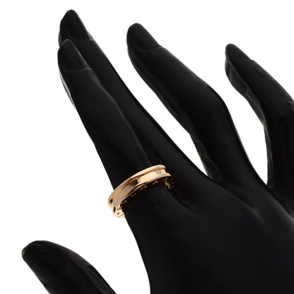 BVLGARI B.zero1 1 band #49 Ring K18 Pink Gold Ladies [Used]