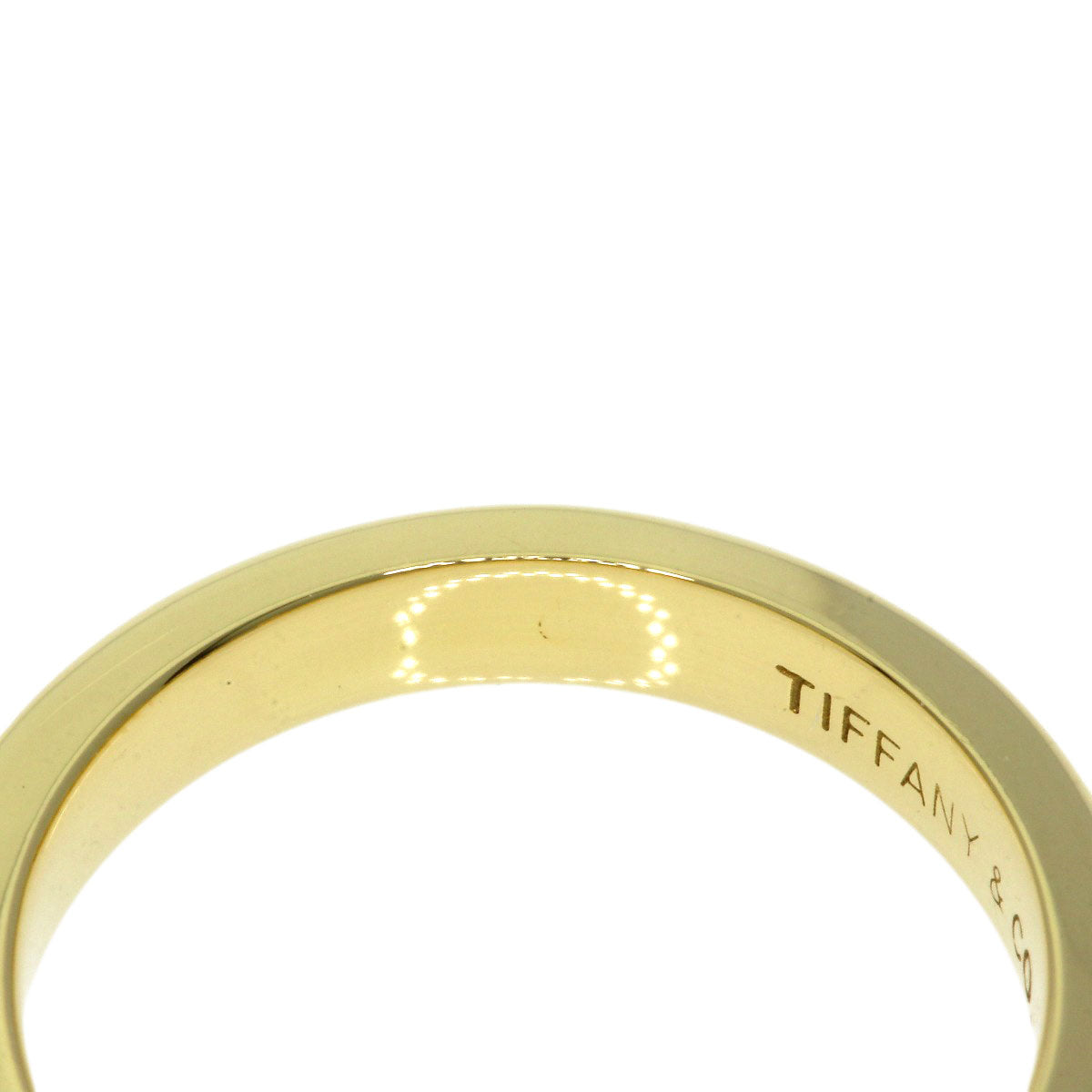 TIFFANY&Co. wedding Ring K18 Yellow Gold Ladies [Used]