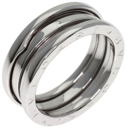 BVLGARI B.zero1 2 band #58 Ring K18 White Gold Ladies [Used]