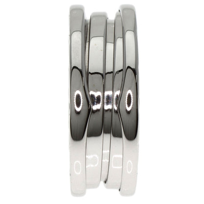 BVLGARI B.zero1 2 band #58 Ring K18 White Gold Ladies [Used]