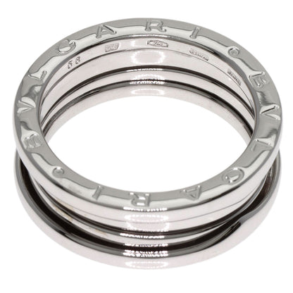 BVLGARI B.zero1 2 band #58 Ring K18 White Gold Ladies [Used]