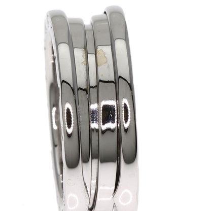 BVLGARI B.zero1 2 band #58 Ring K18 White Gold Ladies [Used]