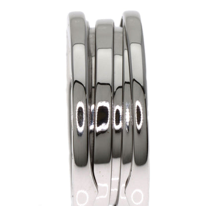BVLGARI B.zero1 2 band #58 Ring K18 White Gold Ladies [Used]