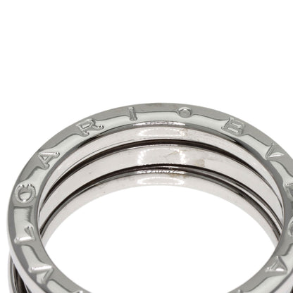 BVLGARI B.zero1 2 band #58 Ring K18 White Gold Ladies [Used]