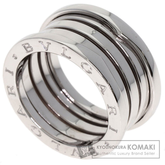 BVLGARI B.zero1 4 band #55 Ring K18 White Gold Ladies [Used]