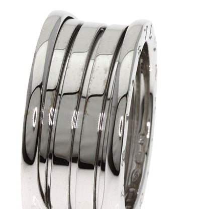 BVLGARI B.zero1 4 Band #59 Ring K18 White Gold mens [Used]