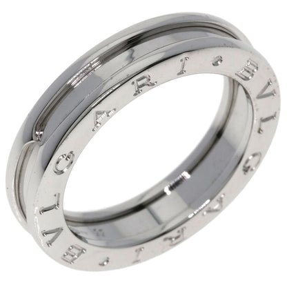 BVLGARI B.zero1 1 band #55 Ring K18 White Gold Ladies [Used]